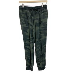 Splendid Boardwalk Green Camo Camouflage Joggers Size Small